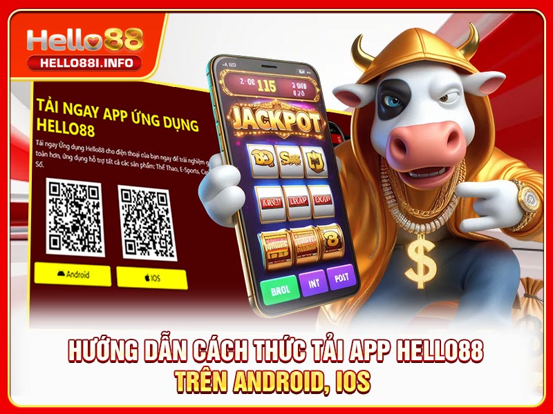 Hướng dẫn cách thức tải app HELLO88 trên Android, iOS
