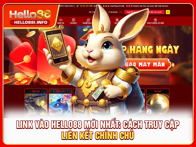 Link Vào HELLO88 Mới Nhất: Cách Truy Cập Liên Kết Chính Chủ