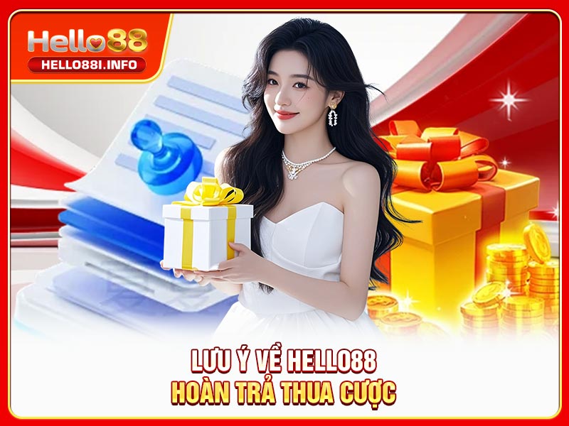Lưu ý về HELLO88 hoàn trả thua cược