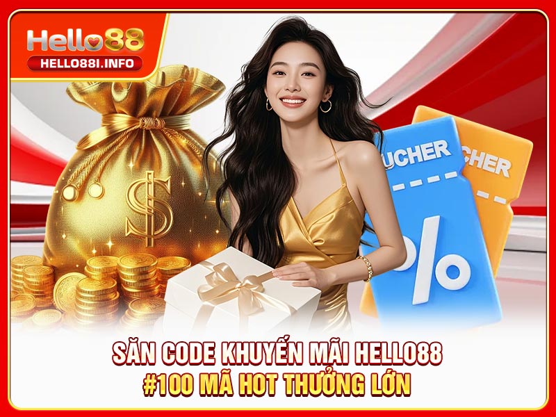 Săn Code Khuyến Mãi HELLO88 | #100 Mã Hot Thưởng Lớn
